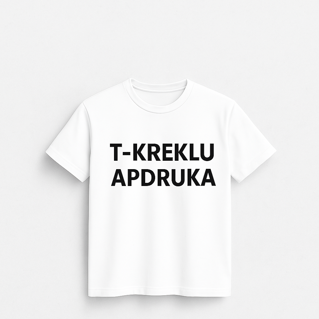 T- Kreklu apdruka Manadruka.lv
