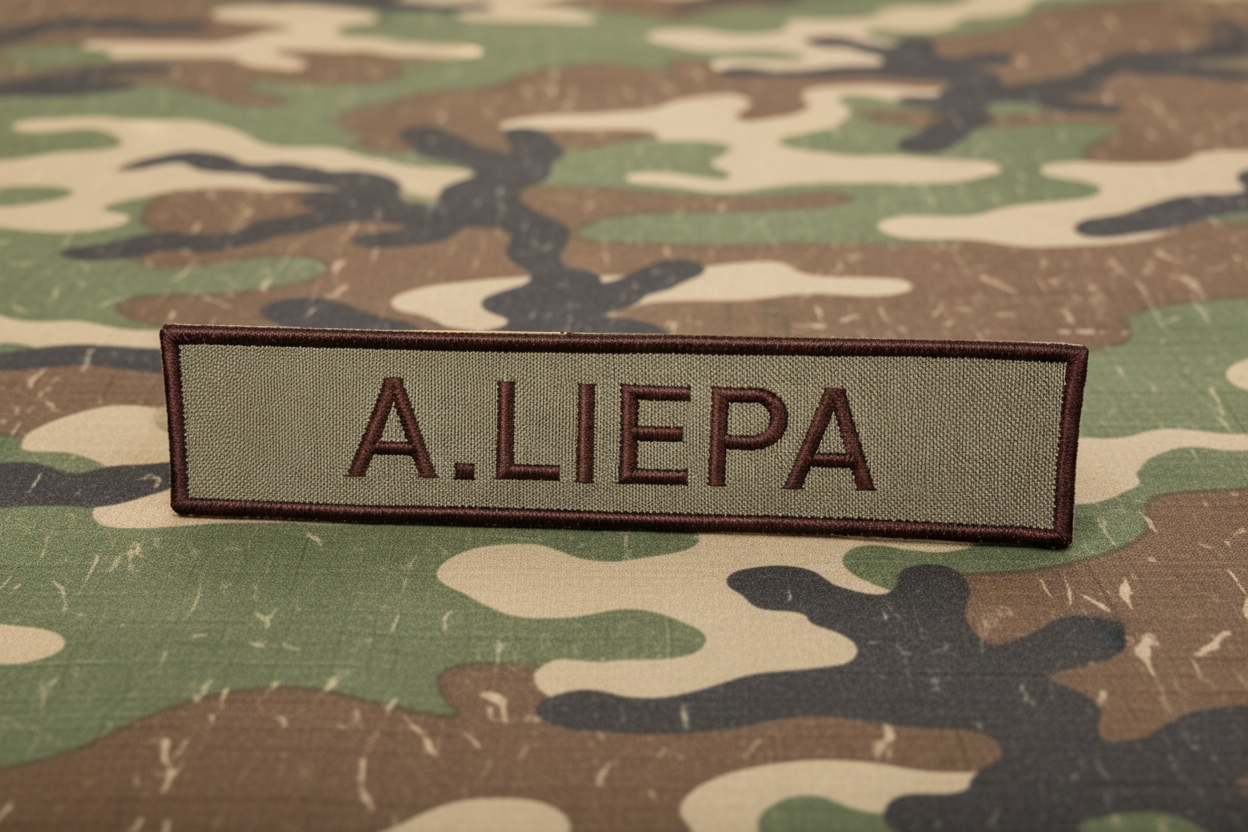 Personalizētas uzšuves ar izšuvumu